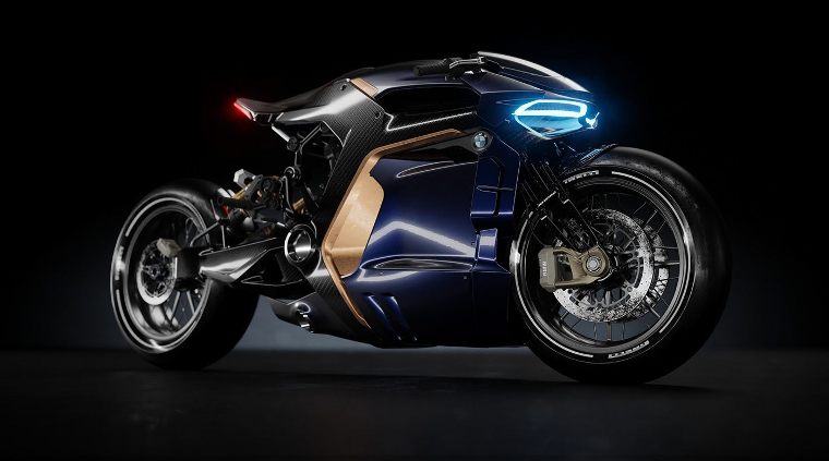BMW Concept Motorcycle by Sabino Leerentveld