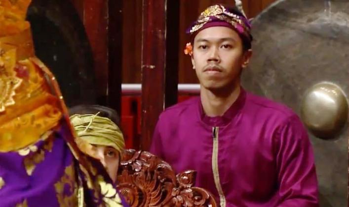 Irmandy Wicaksono saat berpartisipasi memperkenal budaya Indonesia di Luar Negeri