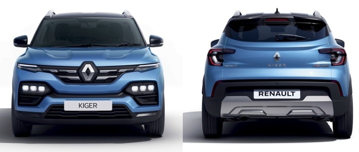 Kiger 2021 Tampak Depan dan Belakang