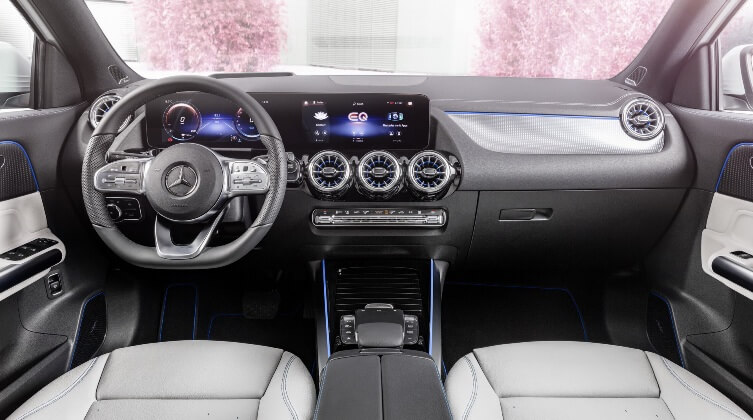 Mercedes-Benz EQA -Interior Terang