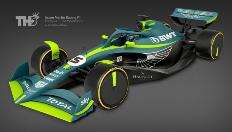 Perkiraan Desain Mobil Balap F1 Aston Martin - Reddit