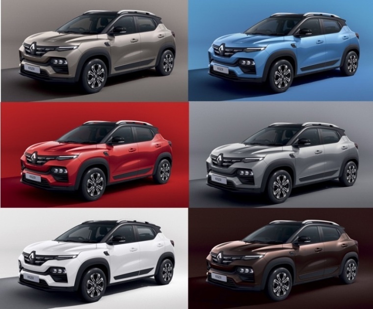 Pilihan Warna Renault Kiger 2021