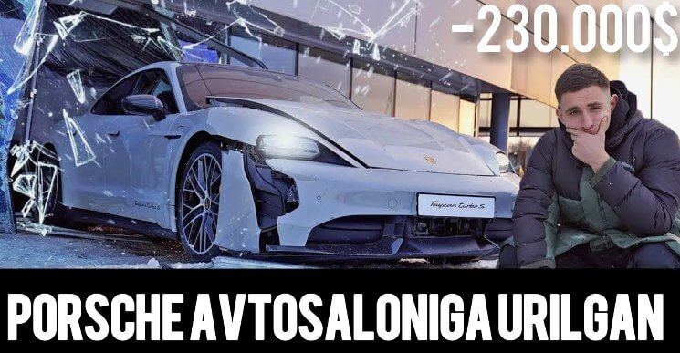 Cover Video YouTube Mikhail Litvin - Hancurkan Kaca Diler Porsche