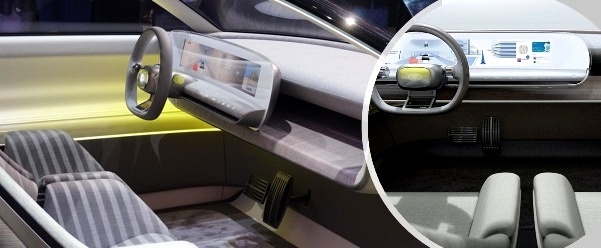 Interior Kokpit Ioniq 5 versi konsep