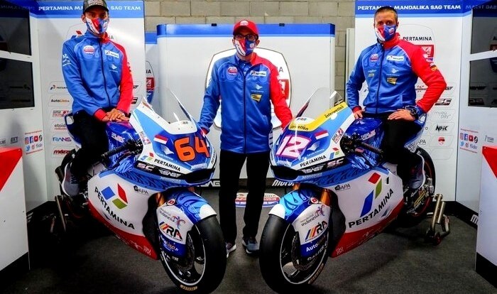 Pertamina Mandalika Racing Team Luncurkan Motor Balap Moto2