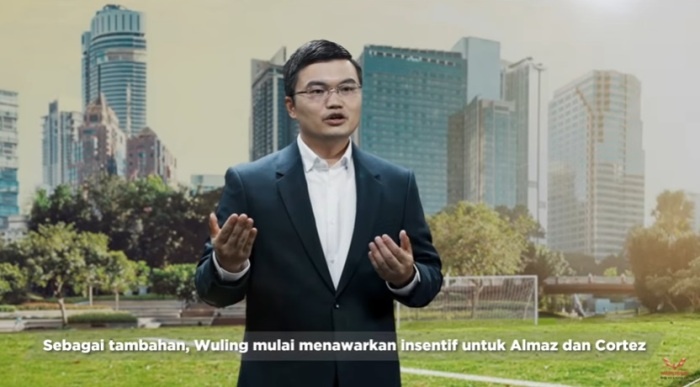 Han Dehong saat Peluncuran Wuling Confero Facelift 2021