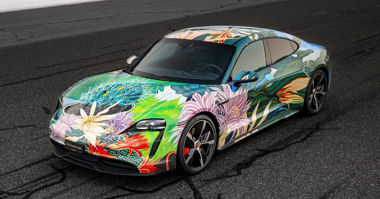 Porsche Taycan 4S - Art Car
