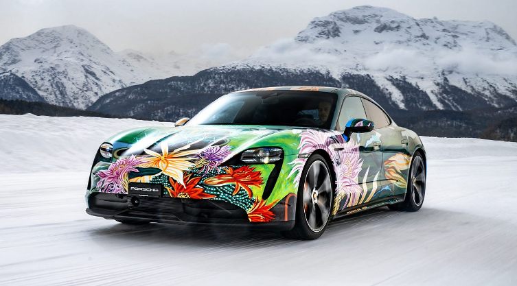 Taycan 4S Art Car