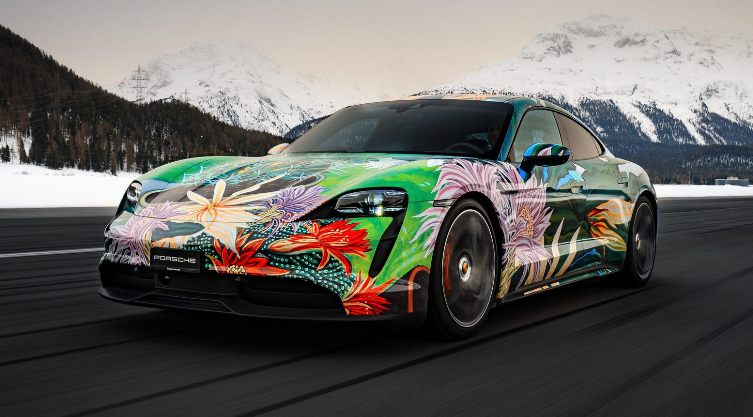 Porsche Taycan 4S Art