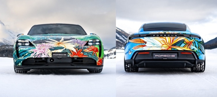 Taycan Art - Front & Rear Look