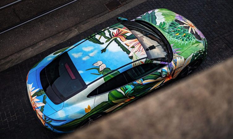 Taycan Art - Roof Look