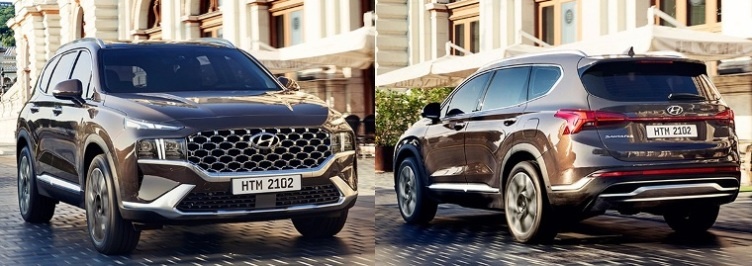 Hyundai Santa Fe 2021 Indonesia - Tampak Depan dan Belakang