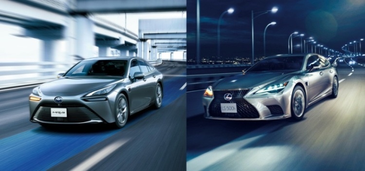 Lexus LS & Toyota Mirai - Level-2 Autonomous Cars