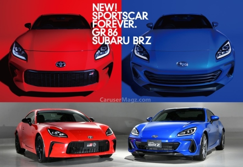 Toyota GR 86 dan Subaru BRZ - 2021