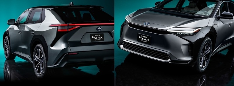 Toyota bz4X Concept - front-rear