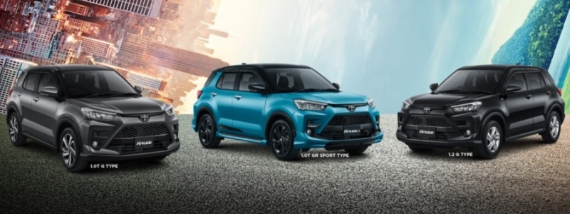 Tipe Toyota Raize 2021