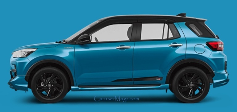 SUV compact tampak samping