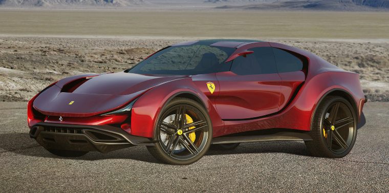 Ferrari Simoom SUV - Samping Depan