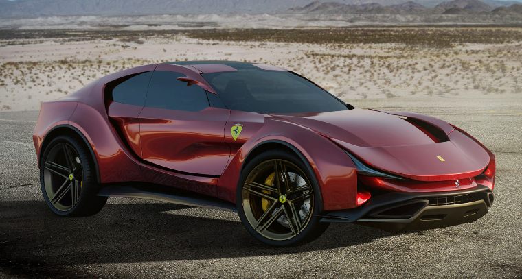 Ferrari SUV - Samping