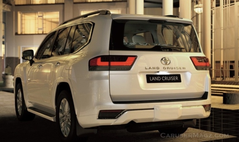 Toyota Land Cruiser LC300 - Rear Look