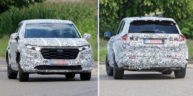CR-V Next-gen dalam kamuflase