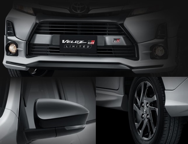 Eksterior Veloz GR Limited - Serba Hitam