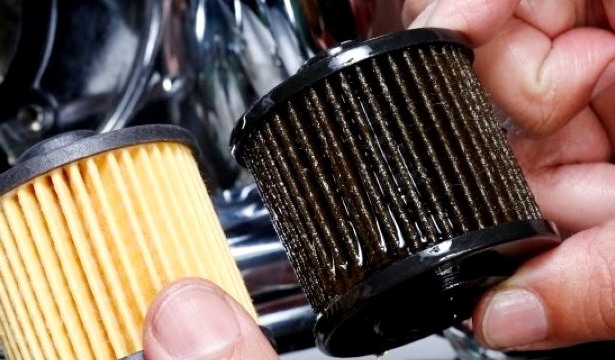 Filter yang telah digunakan vs baru