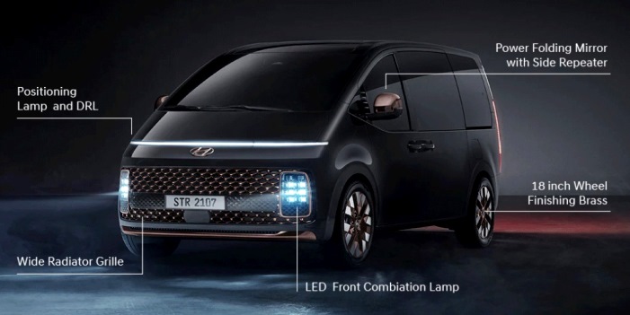 Fitur Eksterior MPV Mewah Korea