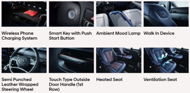 Fitur-fitur Interior Hyundai Staria