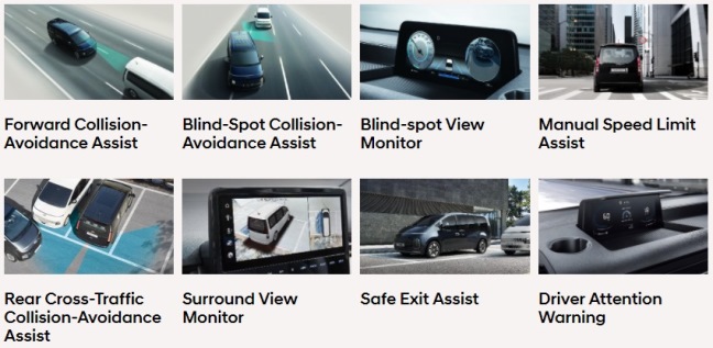 Fitur-fitur Keselamatan Hyundai Staria