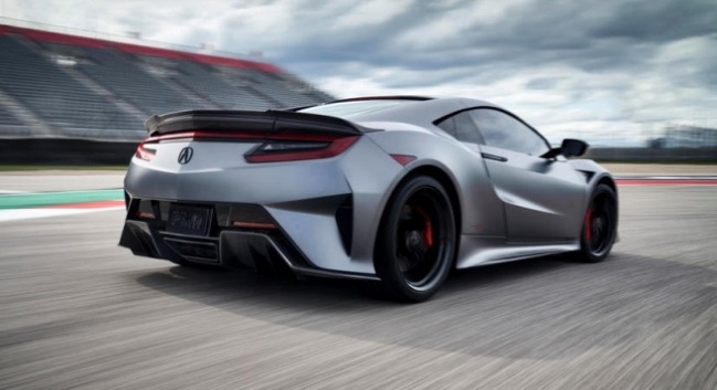 Acura NSX Type S - Tampak Belakang