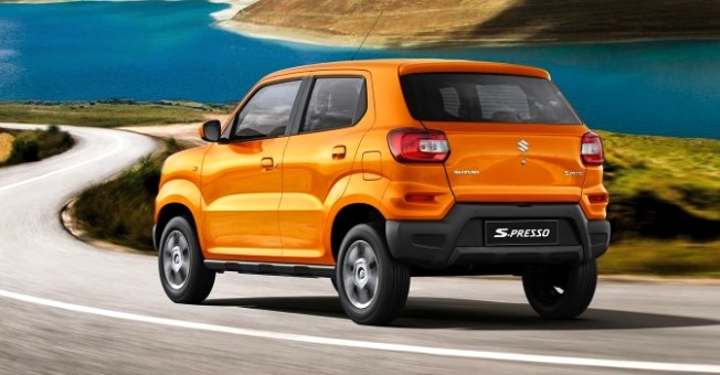 Suzuki S-Presso tampak Belakang