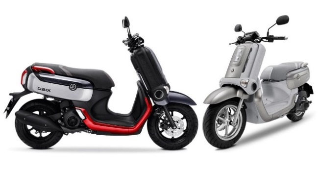 Yamaha Qbix 125 - Tampak Samping
