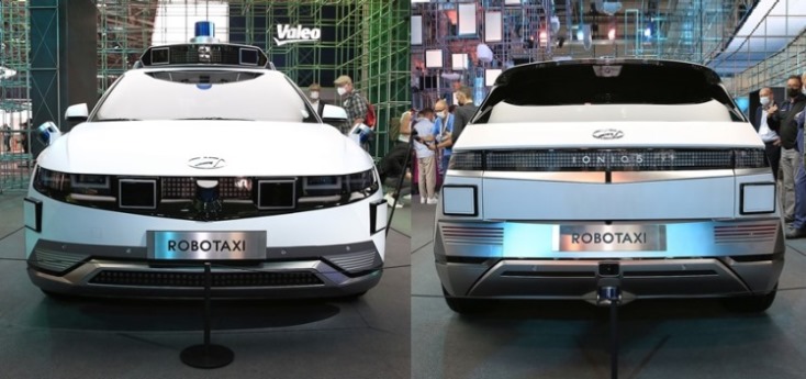 Hyundai Ioniq 5 Robotaxi di IAA Mobility 2021 - Munich, Jerman