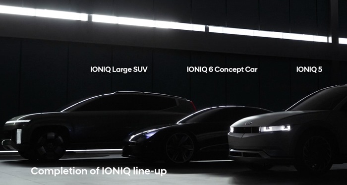 Line-up Hyundai Ioniq EV