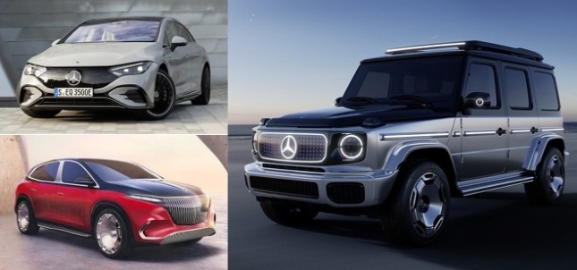 Mobil Listrik Mercedes-Benz