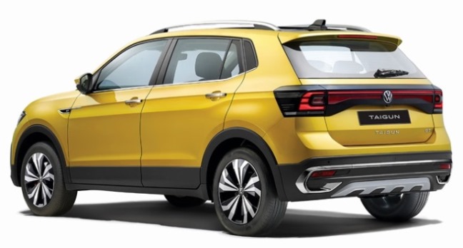 Compact SUV canggih - Tampak Samping Belakang