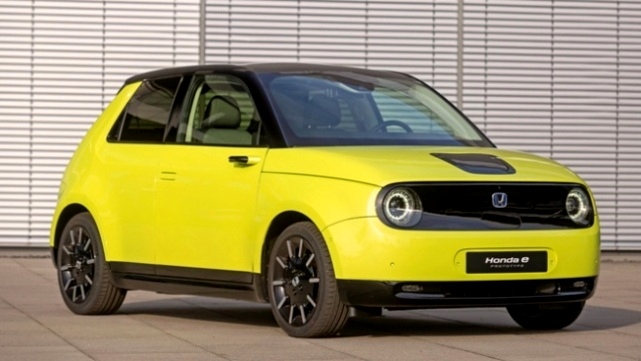 Honda E - Mobil Listrik Retro