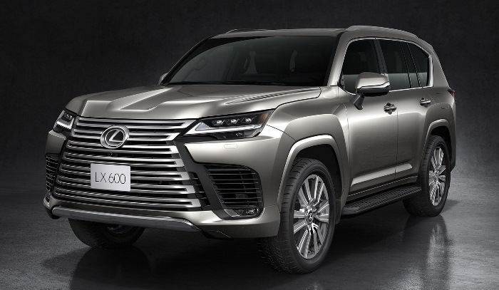 Eksterior Lexus LX600 Generasi Baru