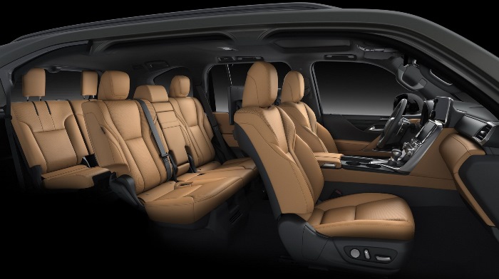 Interior Cabin tipe 7-Seater