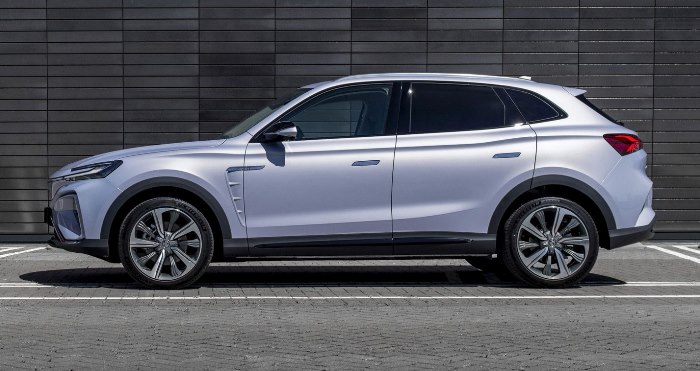 MG Marvel R 2022 - EV - Side Look