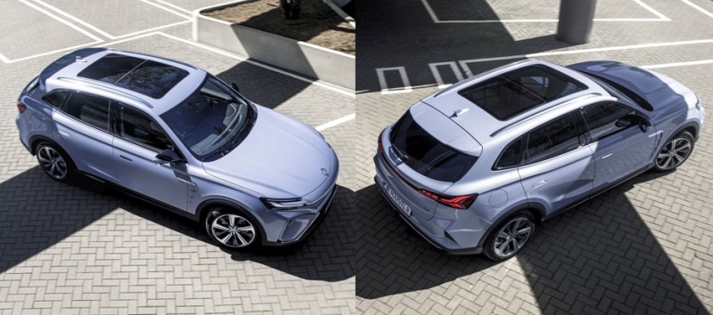 MG Marvel R 2022 - Top front & Rear