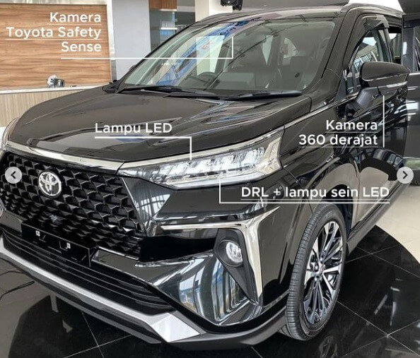 Toyota Veloz Q CVT - Detail Depan