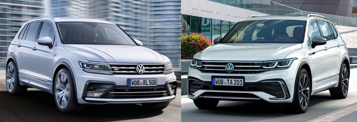 SUV mewah baru vs Versi Lama