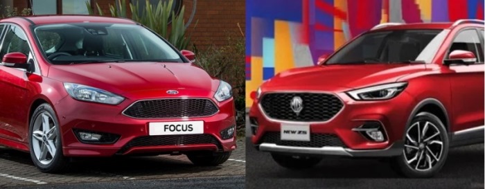 Wajah New MG ZS 2021 Indonesia Ternyata mirip Ford Focus