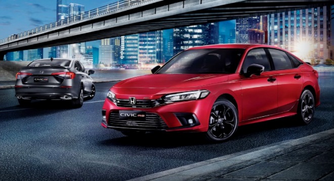 Honda Civic RS 2022 Turbo - Depan-Belakang