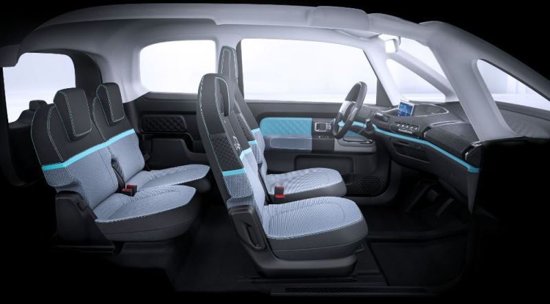 Interior Cabin Mobil Listrik GSEV