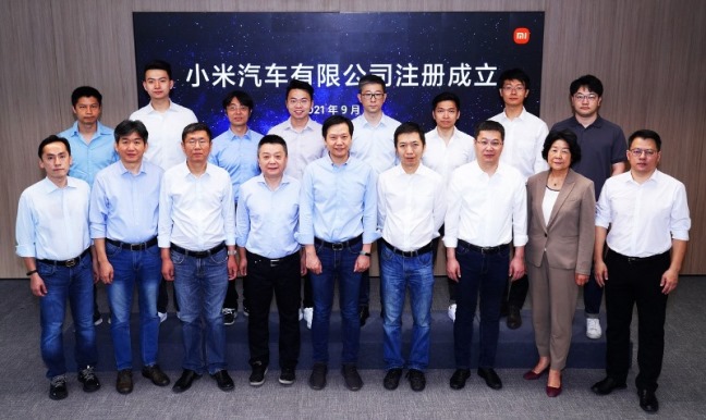 Jajaran Petinggi Xiaomi EV Company Ltd.