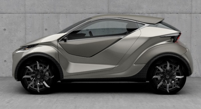 Lexus LF-SA Concept 2015 - Tampak Samping