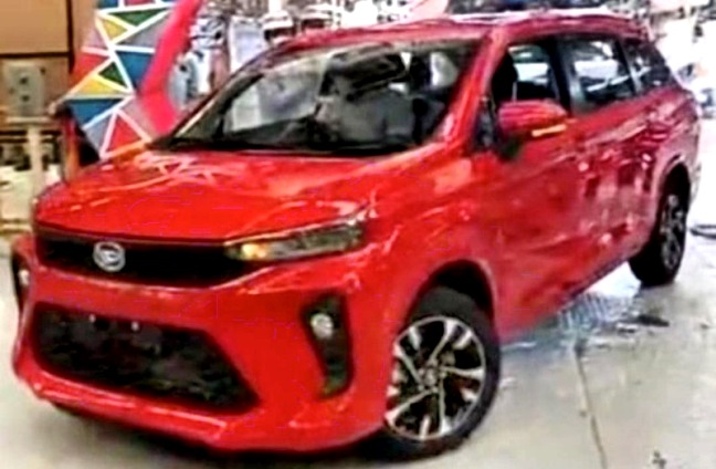Xenia 2022 Generasi Baru - Spyshot Merah